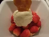 Recette Tartelette nougatine aux fraises