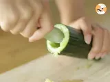 Etape 1 - Makis de concombre