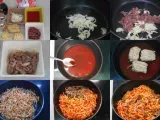 Etape 1 - Nouilles chinoises sautées au boeuf sauce tomate
