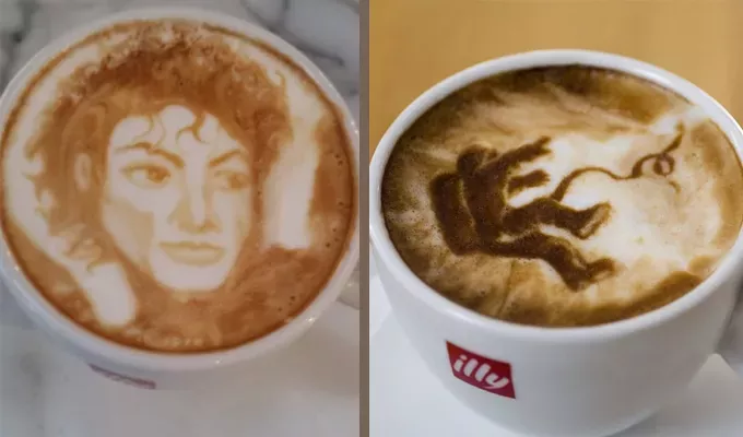 Cet artiste transforme votre café en oeuvre d'art