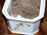 Recette Terrine de foies de volaille aux abricots secs et aux pistaches