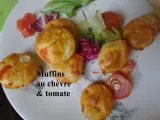 Recette Muffins au chèvre et tomate