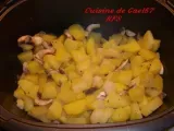 Recette Pommes de terre - champignons à l'ultra pro tupperware