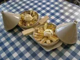 Recette Tajine de pommes avec glace à la vanille