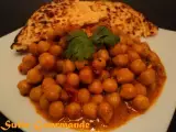 Recette Chana masala ou curry de pois chiches