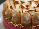 Recette Bavarois meringué à l'ananas, fruit de la passion et noix de coco.