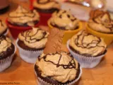 Recette Cupcakes chocolat au glaçage spéculoos