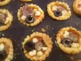 Recette Minis tartelettes pizza