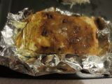 Recette Papillotes de saumon au miel, curry et compotee d'oignons