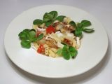 Recette Salade de macaroni au fenouil, chèvre & tomates séchées