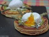 Recette Tartelette d'asperge, œuf poché et crème de parmesan