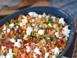 Recette Taboulé au gaspacho, frais et sans cuisson