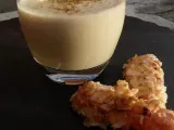 Recette Une entrée chic et facile : crème de chou-fleur et langoustines snackées