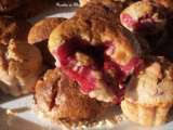 Recette Muffins aux framboises et amandes