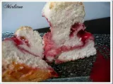 Recette Gâteau des anges à la fraise aussi léger qu' un nuage...