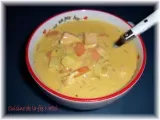 Recette Soupe de saumon au curry