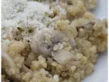 Recette Quinoa aux champignons de paris et aux cèpes