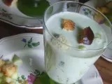 Recette Soupe froide de concombre au yaourt