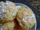 Recette Ghribas: pâtisserie à la semoule & noix de coco (maroc)