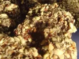 Recette Bouchées chocolat noir noisettes caramel