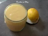 Recette Lemon curd aux micro ondes sans beurre