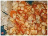 Recette Rouelle de porc et ses haricots blancs à la tomate
