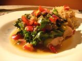Recette Pavé de saumon et légumes + mon cri d'alarme pour haïti