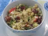 Recette Salade de boulghour aux amandes et au feta