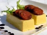 Recette Panna cotta au maïs et chorizo grillé