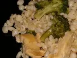 Recette Blésotto poulet et brocolis