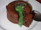 Recette Moelleux chocolat coeur de pistache tout vert