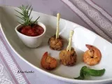 Recette Croquettes de crevettes en sauce epicee pour l'avc # 16 de ôdélices