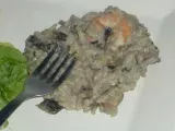 Recette Risotto aux champignons, crevettes et noilly prat
