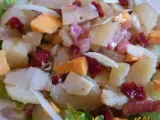 Recette Petite salade complète aux pommes de terre