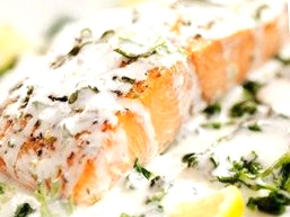 Darne de saumon sauce à l'oseille, Recette Ptitchef