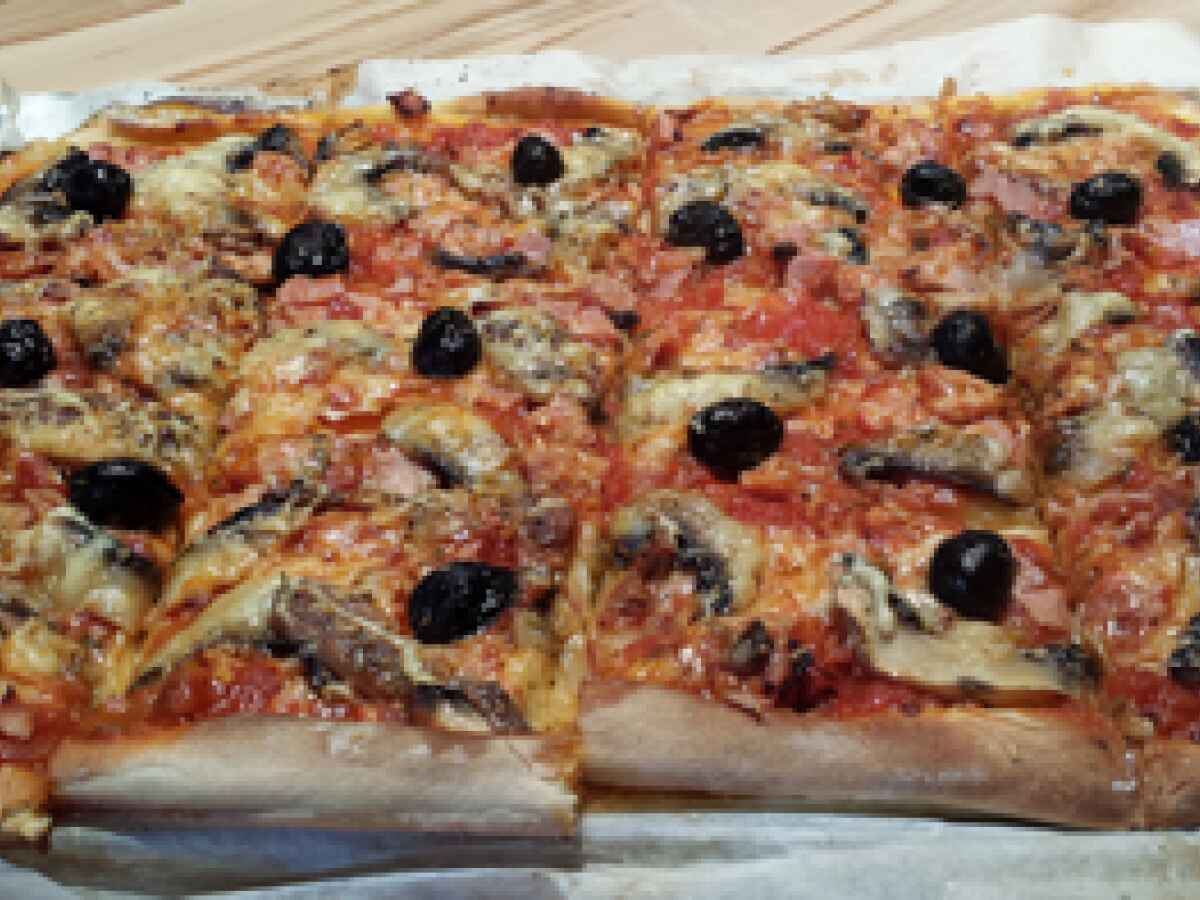 Pizza reine, Recette Ptitchef