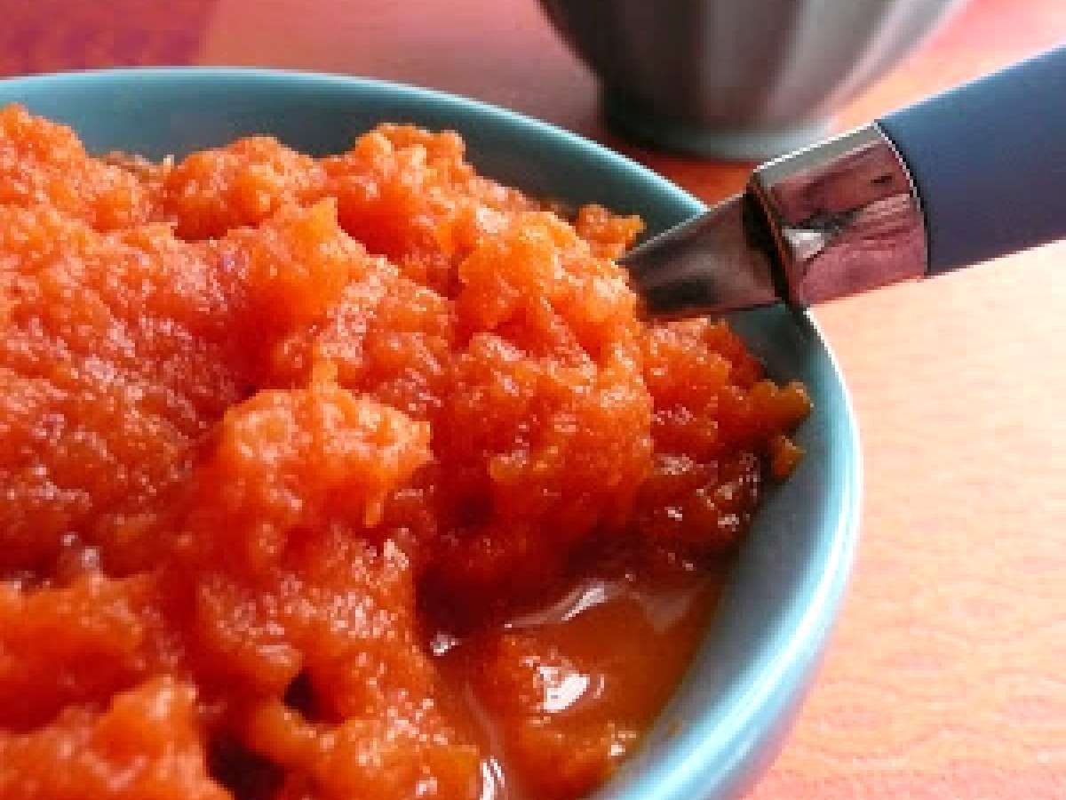 Compote de carottes à l'orange sanguine / carrot and blood orange