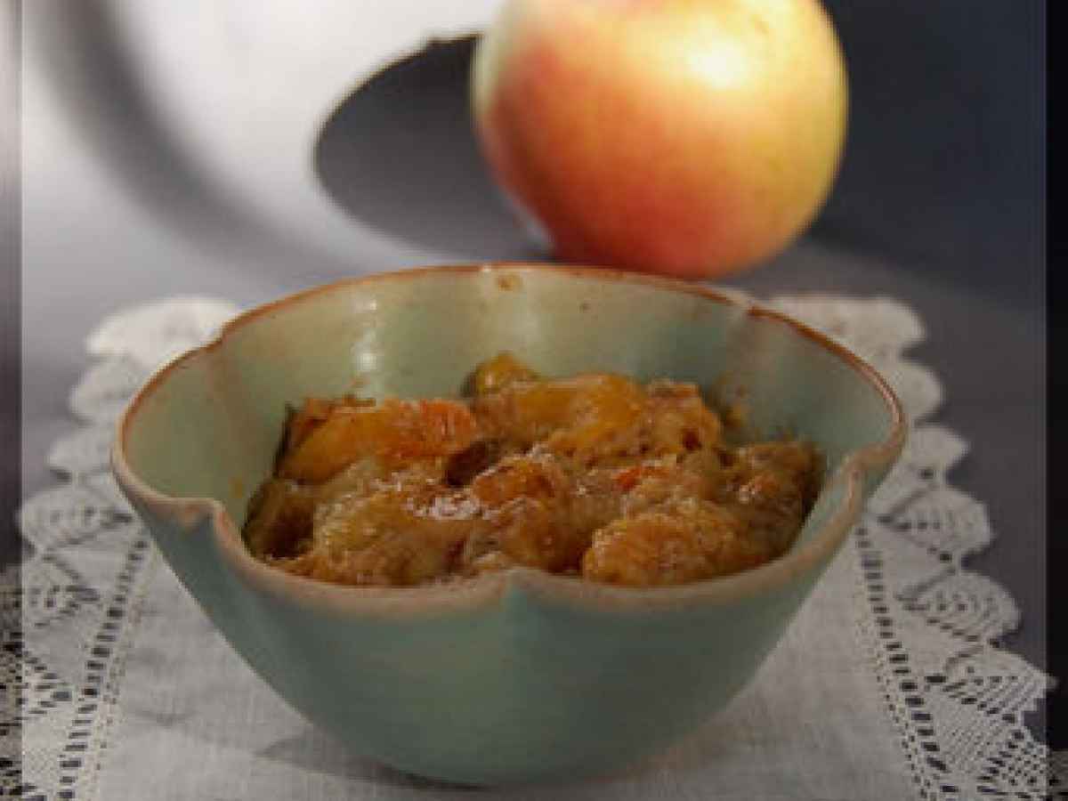 Compote pomme kaki, Recette Ptitchef