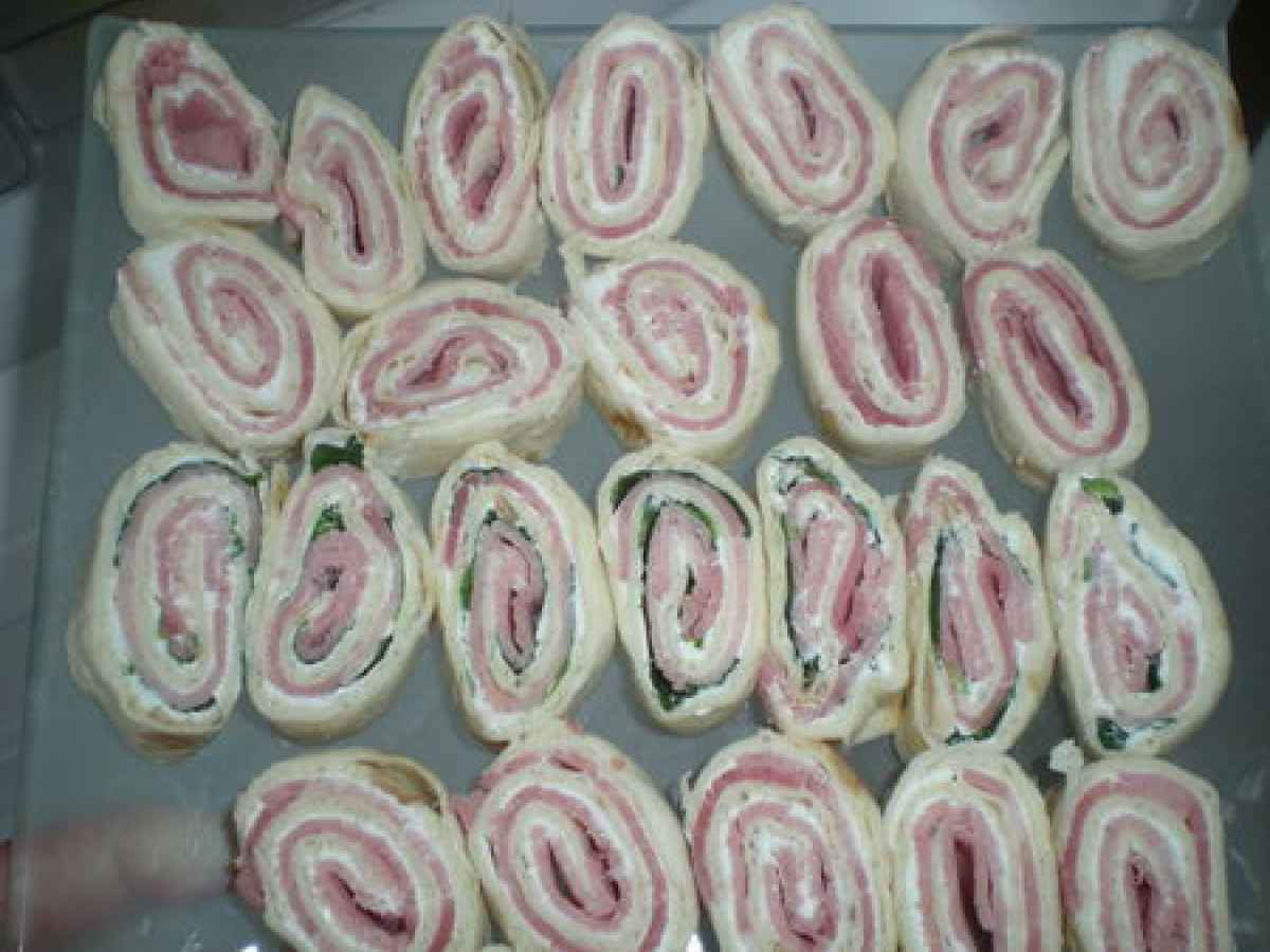 Wraps jambon, salade et fromage frais, Recette Ptitchef