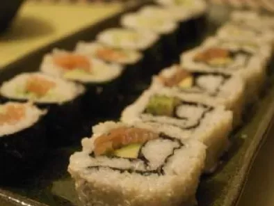 Recette Sushi party : maki, california roll & salade mangue & soja
