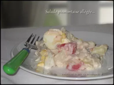 Recette Salade piemontaise allégée