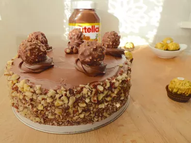 Recette Ferrero rocher cake
