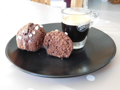 Recette Muffin au chocolat monbana et perles de sucres