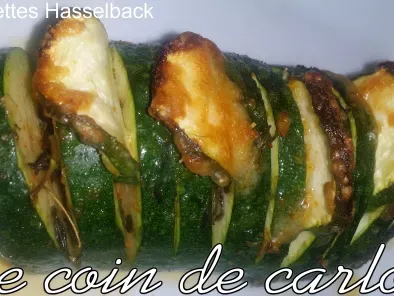Recette Courgettes hasselback