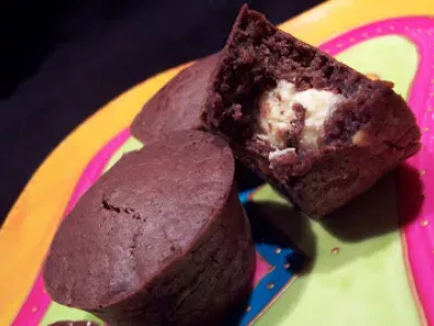 Recette Mini-gâteaux cacaotés & cocolactés au coeur de chocolat blanc
