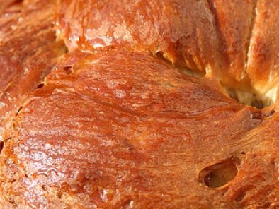 Recette Artos - pain des fêtes grec: epices, miel & huile d'olive