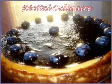 Recette Cheesecake aux bleuets, oh oui !!!
