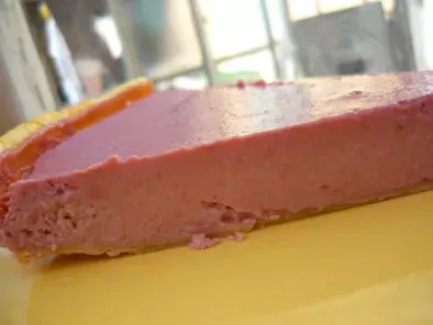 Recette La tarte aux framboises (et lait concentré)