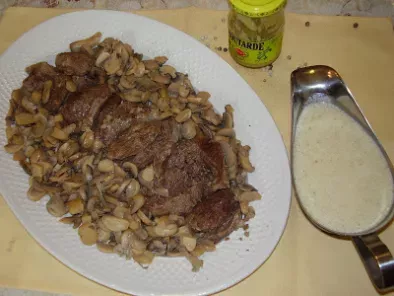 Recette Steak aux trois poivres et aux champignons(lahmet bil fokkaa)