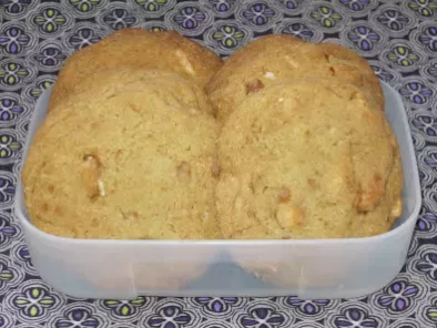 Recette Cookies au chocolat blanc et aux noix de macadamia